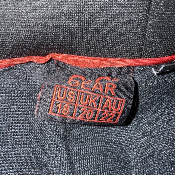 Womens Motorcycle Pants Sz 18 GOGO GEAR black Nade With Kevlar Riding Leggings - Picture 12 of 13